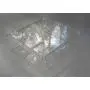 Clear plastic boxes with removable lid. Size 4.5" x 4.5" x 1.5". Food grade. Pack of 6 Clear plastic boxes with removable lid. Size 4.5" x 4.5" x 1.5". Food grade. Pack of 6