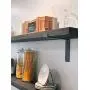 Étagères Murale - Pack de 4 - Supports Industriels Rustiques en Métal Fer pour Étagères Murales DIY avec Bord - Inclut Matériel (7,25 po) Étagères Murale - Pack de 4 - Supports Industriels Rustiques en Métal Fer pour Étagères Murales DIY avec Bord - Inclut Matériel (7,25 po)