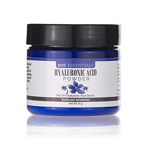 Reines Hyaluronsäure-Serum-Pulver | 100% NATÜRLICH | Hohe Molekülgröße | Versorgt mit Feuchtigkeit und schafft pralleres, jugendliches Hautbild – Macht über 50 Unzen Anti-Aging-Hyaluronsäure-Serum!