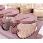 Mini Spice Jars Spice jar bottle kitchen set combination home storage
