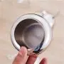 Ensemble de bocaux à épices en acier inoxydable DUDDP, contenants pour assaisonnements avec 3 bocaux, 3 cuillères à servir. Inclut une étagère à épices gain de place (Argent), fournitures de cuisine. Ensemble de bocaux à épices en acier inoxydable DUDDP, contenants pour assaisonnements avec 3 bocaux, 3 cuillères à servir. Inclut une étagère à épices gain de place (Argent), fournitures de cuisine.
