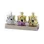 3PCS 5ml/5g Crown Crystal Acrylic Empty Refillable Bottle Cosmetic Container Portable Jars Holder Pot Storage Sample Packing with Liners Screw Cap for Cream Lotion Lip Balm Ointments