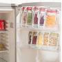 vivaBKK Mason Jar Shaped Plastic Zipper Bags Food Storage Reusable Eco Friendly Snacks Bags Set of 12