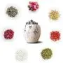 Contenants pour céréales en céramique, boîtes de stockage pour farine, cylindres pour riz – couleur : A Contenants pour céréales en céramique, boîtes de stockage pour farine, cylindres pour riz – couleur : A