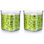 Kitchen Food Storage Jar Airtight Food Storage Kitchen Glass Jar Moisture-Proof Home Multi-Purpose Jam Bottle Cruet Sealed Can Storage Box