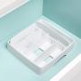 YouCopia 50172 StoraLid Food Container Lid Organizer, Medium, White