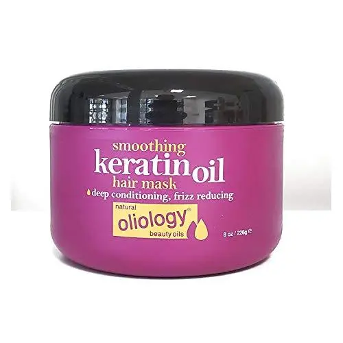 Oliology Smoothing Keratin Oil Hair Mask - Deeply Conditions and Reduces Frizz | Color Safe, Paraben Free, and Sulfate Free (8 oz) Oliology Smoothing Keratin Oil Hair Mask - Deeply Conditions and Reduces Frizz | Color Safe, Paraben Free, and Sulfate Free (8 oz)