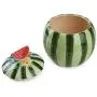 Creative Watermelon Shape Ceramic Food Storage Jar with Lid, Home Decoration Creative Watermelon Shape Ceramic Food Storage Jar with Lid, Home Decoration