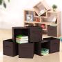 | Storage Bottles & Jars | Home Fashionable Decorative Sundries Storage Box Foldable Cabinet Cloth Storage Cube Basket Bins Organizer Containers Drawers | by HUDITOOLS | 1 PCs