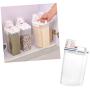 NLGToy Cereal Storage Container Set, 2L- Plastic PBA Free Kitchen Pantry Storage Containers for Sugar, Flour,Cereal and Baking Supplies - Dishwasher Safe