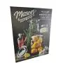 Mason 4-piece Glass Canister Set Mason 4-piece Glass Canister Set