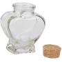 Mini Heart Shape Glass Bottle Storage Jars Bottle Containers with Cork fit for Children Gifts