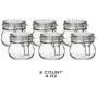 Ikea 6 packs Jar with lid, clear glass Ikea 6 packs Jar with lid, clear glass