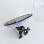 Alessi AMDR05 B"&quotGianni" Glass Box, Black
