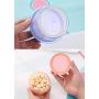 Retyion 3 Pack Baby Food Storage Containers Reusable Freezer Food Holder Jars with Leakproof Lids 33 Ounce (Purple)