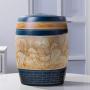 Airtight Large Food Storage Containers with Lids, Ceramic Cereal Containers Canister Jar for Kitchen Pantry Organization Flour Rice Candy Bulk, 10L, 32x26cm (Color : 1)