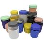 MJL Regular Mouth Pint Silicone Sleeve for Mason Jars (Frost, 2 Pack)