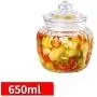 Bouteilles en verre YL LY Scellées pour Conserves Alimentaires, Ménager, Graines, Stockage de Bonbons, Noix, Snacks - Récipients Individuels de 650ml Bouteilles en verre YL LY Scellées pour Conserves Alimentaires, Ménager, Graines, Stockage de Bonbons, Noix, Snacks - Récipients Individuels de 650ml