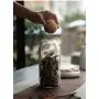 Bocal de Rangement en Verre Borosilicate Haute Qualité, Avec Bouchon Hermétique pour Thé, Café, Herbes, Épices, Sucre et Plus Encore (C/800ml) Bocal de Rangement en Verre Borosilicate Haute Qualité, Avec Bouchon Hermétique pour Thé, Café, Herbes, Épices, Sucre et Plus Encore (C/800ml)