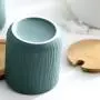 TNKML Ceramic Sauce Jar Set Seasoning Box Sugar Bowl Salt Sauce Spice Jar Cruet Storage Tank Kitchenware Spice Container-C