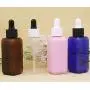 6 STÜCKE 50ML 1,7OZ Braune Leere Farbfläschchen mit Pipette und Schwarzdeckel – Essentiellen Ölen Behälter, Wiederbefüllbar, Tragbar, Kleine Probenbehälter für Reisen und Alltag