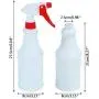 Cosywell Plastic Spray Bottles 750 ml Heavy Duty Spraying Bottle Leak Proof Mist Water Bottle for Chemical and Cleaning Solutions All-Purpose Adjustable Head Sprayer (BLUEREDYELLOWGREEN) Cosywell Plastic Spray Bottles 750 ml Heavy Duty Spraying Bottle Leak Proof Mist Water Bottle for Chemical and Cleaning Solutions All-Purpose Adjustable Head Sprayer (BLUEREDYELLOWGREEN)