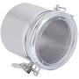 Neufday-Stainless Steel Coffee Canister Food Storage Jar Tea Sugar Milk Powder Container(B 1311cm)