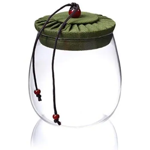 UniquQ Heat Resistant Big Capacity Transparent Glass Jar Flower Tea Container with Lid Glass Jars Food Storage Tank (green lid)

Glasbehälter mit Deckel, UniquQ, hitzebeständig, großer Fassungsvermögen, transparent, für Blumen, Tee, Lebensmittelbehälter, 