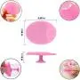 Silikon-Maskenpinsel Set (7er-Set) – Gesichtslampe Applikator mit Magic Tape – Silikon Gesichtsmakie Brush Exfoliator Pinsel für Damen