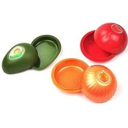 LanDream Food Crisper of Kitchen Refrigerator Sealed Box Vegetable Storage Bowl (Tomato)