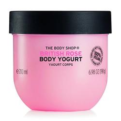 The Body Shop British Rose Body Yogurt, 48hr Moisturizer, 100% Vegan, 6.98 Fl.Oz