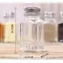 JUSTDOLIFE Spice Bottles Glass Spice Jar Seasoning Bottles Kitchen Gadgets with Shaker Top 5PCS JUSTDOLIFE Spice Bottles Glass Spice Jar Seasoning Bottles Kitchen Gadgets with Shaker Top 5PCS