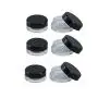 12PCS 3ml Empty Refill Tiny Clear Plastic Sample Cosmetic Bottle Jar Pots Eyshadow Packing Storage Container With Black Screw Lid for Travel Make Up Cream Lotion Nails Powder Gems Beads 12PCS 3ml Empty Refill Tiny Clear Plastic Sample Cosmetic Bottle Jar Pots Eyshadow Packing Storage Container With Black Screw Lid for Travel Make Up Cream Lotion Nails Powder Gems Beads