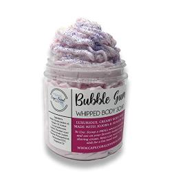 Bubble Gum Scented Whipped Body Wash - 4 Ounce Luxurious Body Frosting - Whipped Body Wash