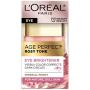 L’Oréal Paris Rosy Tone Anti-Aging Augendus Augenkrimpfleckenfeuchtigkeitspflege zur Behandlung dunkler Augenringe und Unteraugenbereich, sichtbar Farbkorrektur von Augenringen und Aufhellung der Haut, geeignet für empfindliche Haut, 0,5 oz.