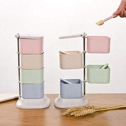 DYFYMX sugar bowl with lid Spice jars, food storage containers with lids, spice jars, spice storage boxes, sugar bowls, sugar bowls oil container for kitchen
