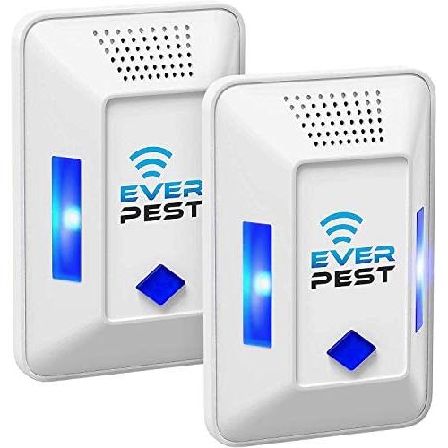 Ultraschall-Schädlingsabwehrmittel Plug-In – Elektronische Insektenschutz-Abwehr – 2er-Pack – Amerikanische Mäuse, Ameisen, Mücken, Fliegenabwehr