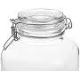 Bouteilles en verre carrées de 3 litres Kingrol avec couvercle étanche, bocaux de rangement à large goulot, 2 pack Bouteilles en verre carrées de 3 litres Kingrol avec couvercle étanche, bocaux de rangement à large goulot, 2 pack