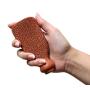 Gilden Tree Terra-Cotta Foot Scrubber & 1 oz. Foot Cream Set