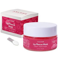 ANLOME Collagen Lip Sleep Mask, Lip Rescue Peptide Complex - Supplies Your Lips with Moisture, Nutrition, Softening, Fades Fine Lines