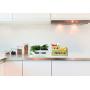 Guzzini Kitchen Active Design Kitchen Top Jar, 770 CC, SMMA/PA/FV/Silicone, Grey, 11x10x13 cm