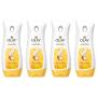 Olay Ultra Moisture Shea Butter In-Shower Body Lotion, Improves Dry Skin Hydration in 5 Days, 15.2 Fl Oz (Pack of 4)