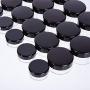 200Pcs X 2G 3G 5G 10G 15G 20G Transparent Sample Jars Pot Containers With Black Lids For Makeup Face Cream Lip Balms Storage,200Pcs X 2G