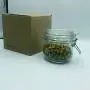 Contenants en verre transparent TOOLARA avec couvercles étanches pour le rangement de la cuisine et du garde-manger – Pots de rangement pour céréales, farine, biscuits, farine – Ensemble de contenants sans BPA Contenants en verre transparent TOOLARA avec couvercles étanches pour le rangement de la cuisine et du garde-manger – Pots de rangement pour céréales, farine, biscuits, farine – Ensemble de contenants sans BPA