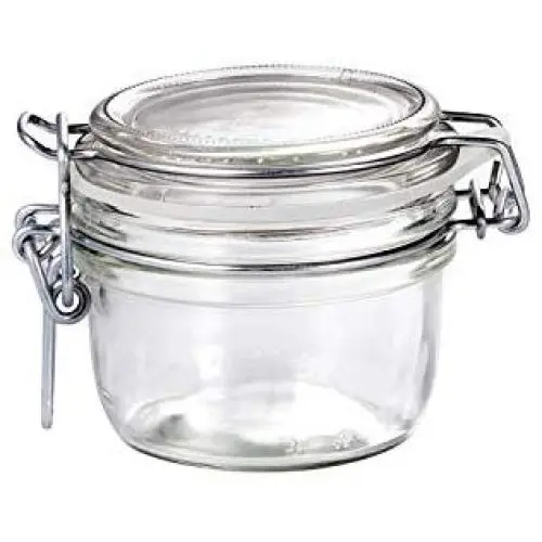 Bormioli Rocco Fido Clear Jar, 4.25 Oz. Bormioli Rocco Fido Clear Jar, 4.25 Oz.