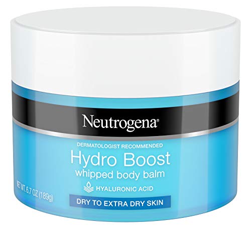 Neutrogena Hydro Boost Whipped Body Balm With Hydrating Hyaluronic Acid for Dry To Extra Dry Skin
