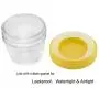 Glass Containers for Baby Food Storage Set Contains 6 Small Reusable 4oz Jars with Airtight Lids Safely Freeze your Homemade Glass Containers for Baby Food Storage Set Contains 6 Small Reusable 4oz Jars with Airtight Lids Safely Freeze your Homemade