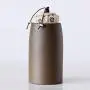 Vintage Keramik Tee Dose Schale Handgemachte Luftdichte Tee Lagerung Lebensmittel Tee Caddy Behälter mit Luftdichter Deckel (Schwarz)