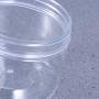 Hemoton 5pcs Sealed Jar Non-toxic Plastic Empty Safe Empty Bottle Storage Containers for Food Cream Scented Tea