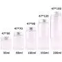 | Storage Bottles & Jars | 12pcs Dia 47mm 50ml/80ml/100ml/150ml/200ml Transparent Glass Spice Bottles Jar Terrarium with Silver Aluminum Lid Wedding Gift | by HUDITOOLS | 1 PCs